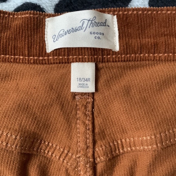 UNIVERSAL THREADS WOMENS CORDUROY PANTS - Picture 6 of 8